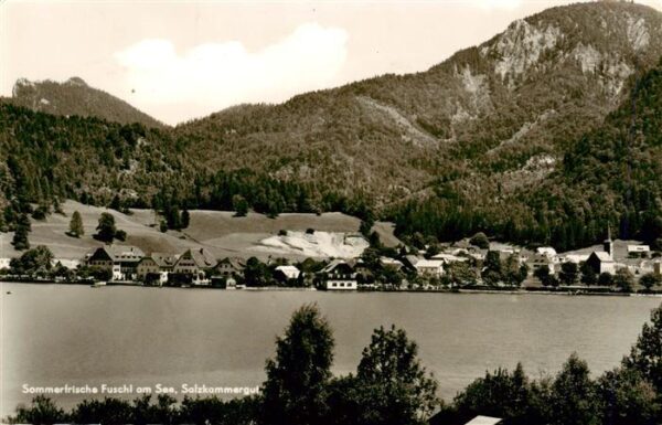 Fuschl See Salzkammergut AT Panorama