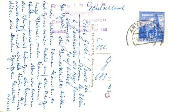Abtenau AT Salzburg mit Tennengebirge – Bild 2