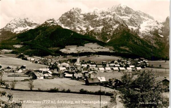 Abtenau AT Salzburg mit Tennengebirge