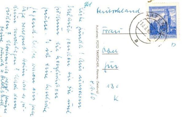 Abtenau AT Salzburg mit Tennengebirge – Bild 2