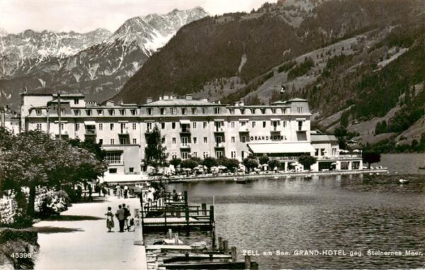 Zell See AT Grand Hotel gegen Steinernes Meer