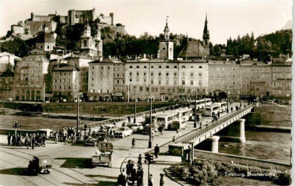 Salzburg  AT Staatsbruecke Festung