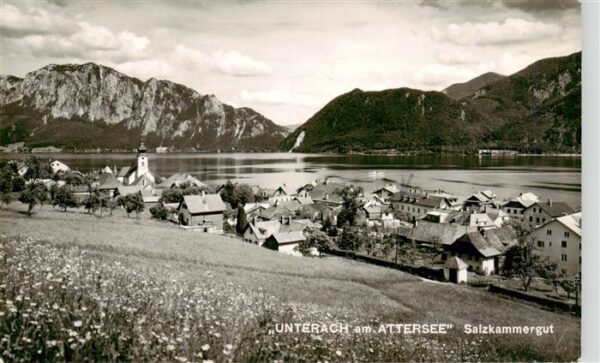 Unterach Attersee AT Panorama