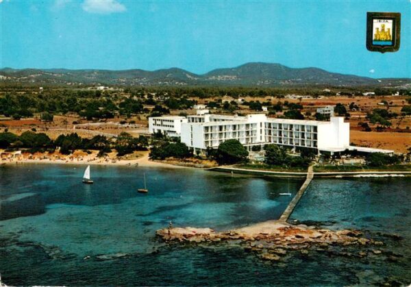 Santa Eulalia del Rio Ibiza ES Hotel S’Argamassa Fliegeraufnahme
