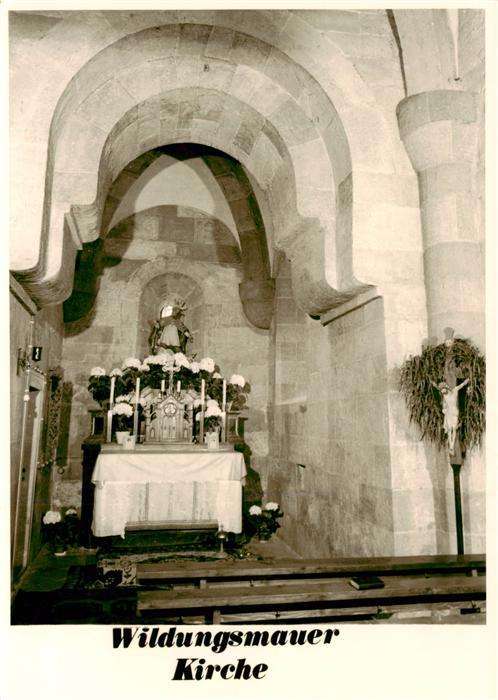 Wildungsmauer Niederoesterreich AT Kirche Altar