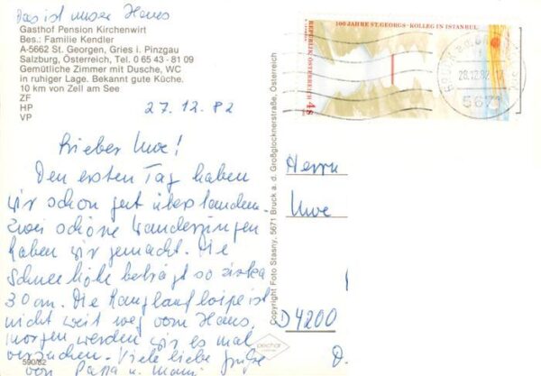Gries Pinzgau Gasthof Kirchenwirt Gastraeume – Bild 2