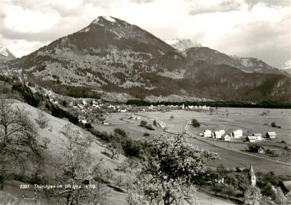 Thueringen im Wolgau Vorarlberg AT Panorama