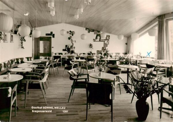 Mellau Vorarlberg Gasthof Sonne Gastraum