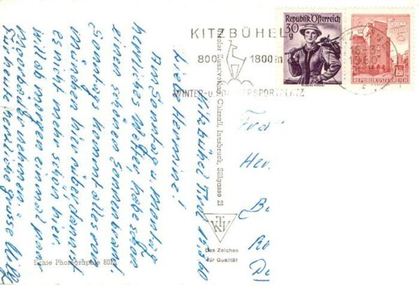 Kitzbuehel Tirol AT Orts und Teilansichten Seilbahn – Bild 2