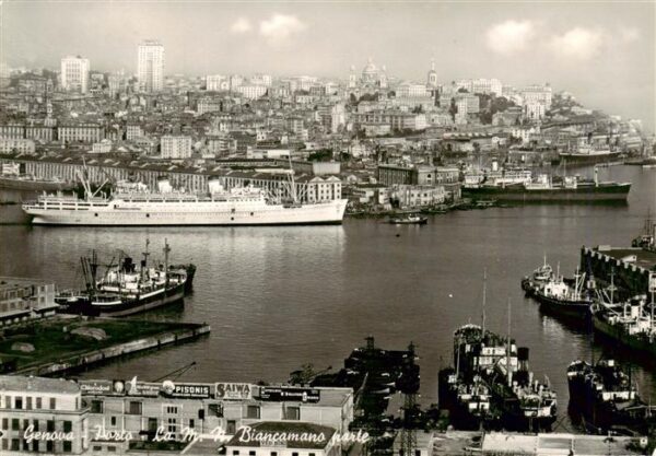 Genova Genua Liguria IT Porto La Biancamano parte