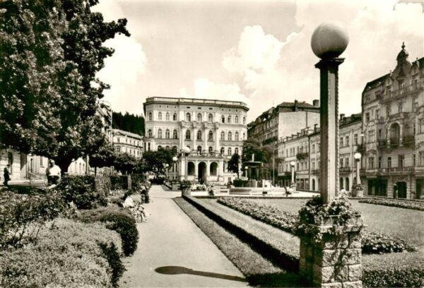 Marianske Lazne Marienbad CZ Namesti Miru