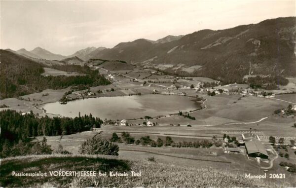 Vorderthiersee Tirol AT Fliegeraufnahme
