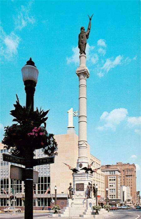 Allentown Pennsylvania USA Civil War Monument