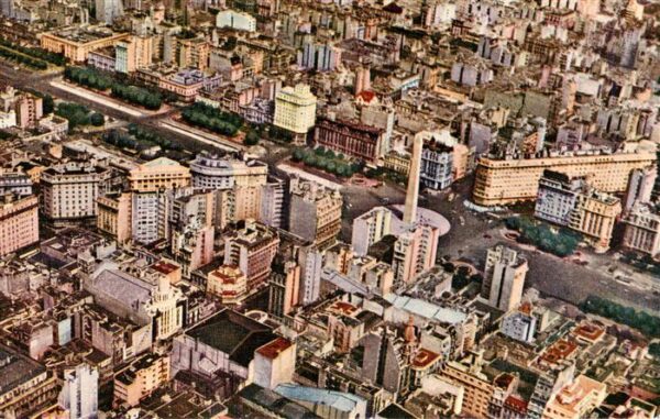 Buenos Aires Argentina Fliegeraufnahme