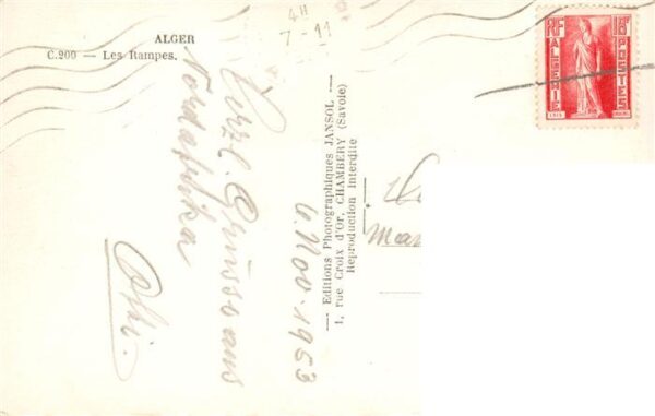 Alger Algier Algerie Les Rampes – Bild 2