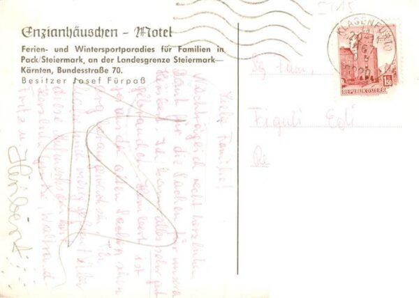 Pack Steiermark AT Enzianhaeuschen Motel Gastraeume Teilansichten – Bild 2