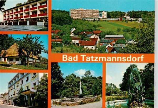 Bad Tatzmannsdorf Burgenland AT Hotel Kastell Freilichtmuseum Panorama Kurheim d