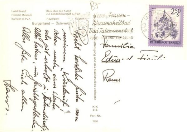 Bad Tatzmannsdorf Burgenland AT Hotel Kastell Freilichtmuseum Panorama Kurheim d – Bild 2