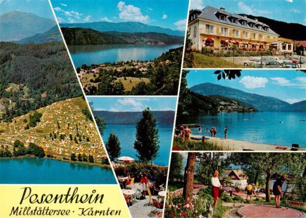 Pesenthein Millstaettersee Camping Pessenthein Gasthof Pesentheim Campingbuffett