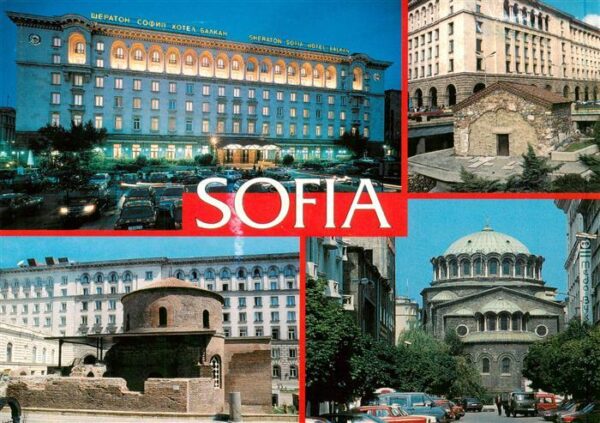 Sofia Sophia BG Balkan Sheraton Hotel Church of St Petka Church of St George Chu