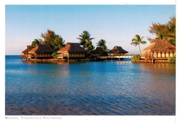 Moorea Tahiti Polynesien Panorama