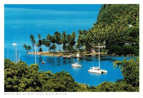 Saint Lucia West Indies Karibik Marigot Bay Kleine Antillen