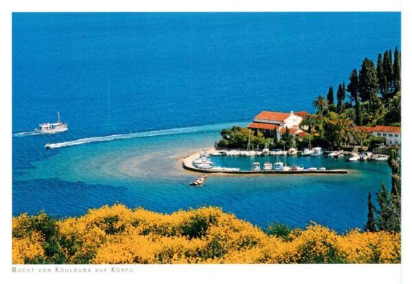 Corfu Korfu Bucht von Kouloura