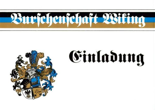 Moedling Niederoesterreich AT Burschenschaft Wiking Wappen