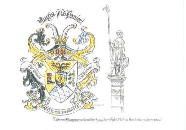 Ried Innkreis KoeSt Rugia zu Ried Wappen
