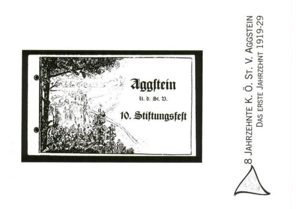 Aggstein Schoenbuehel-Aggsbach AT KoeStV Aggstein 10. Stiftungsfest