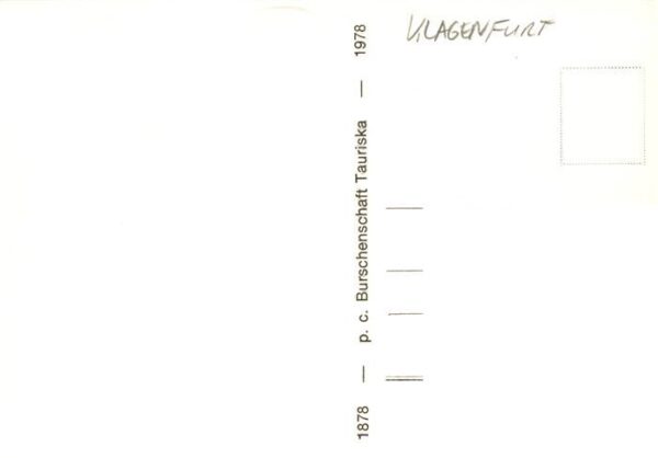 Klagenfurt Woerthersee AT Wappen der Burschenschaft Tauriska – Bild 2