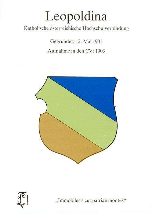 Innsbruck Tirol AT Wappen der Leopoldina Kath oesterr Hochschulverbindung