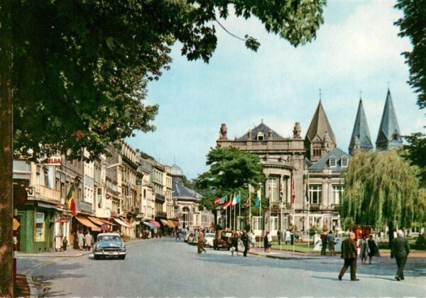 Spa Belgium Rue Royale et Casino