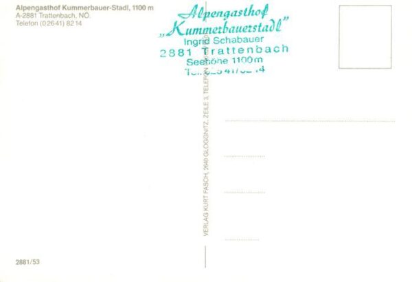 Trattenbach Alpengathof Kummerbauerstadl Alpenflora – Bild 2