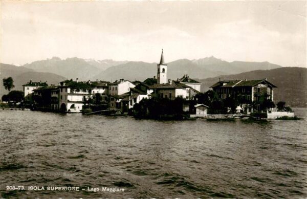 Isola Superiore Lago Maggiore Stresa IT Panorama