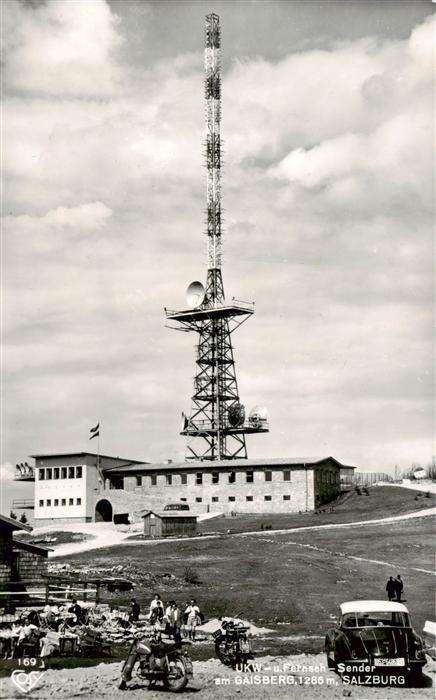 Gaisberg 1286m Salzburg AT UKW und Fernsehsender