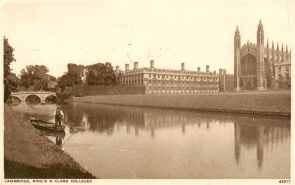 Cambridge  UK Cambridgeshire Kings and Clare College