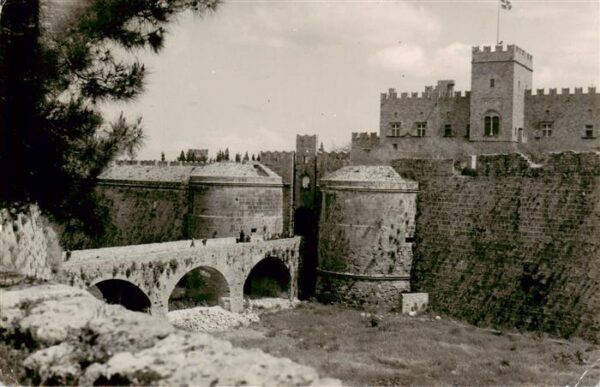 Rhodes  Rhodos Greece Schloss