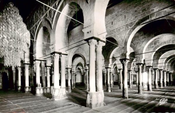 Kairouan Qairawan Tunesie La Grand Mosquee interieur