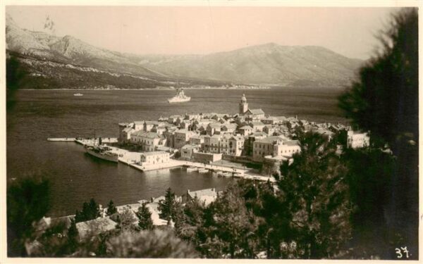 Korcula Curzola Croatia Panorama