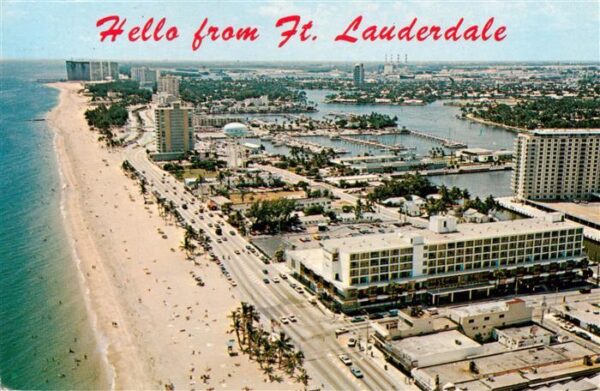Fort Lauderdale Florida Fliegeraufnahme