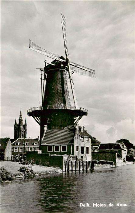 Delft NL Molen de Roos