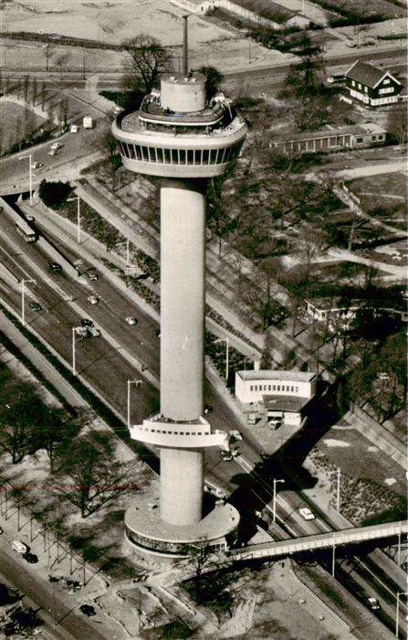 Rotterdam  NL Euromast Fliegeraufnahme