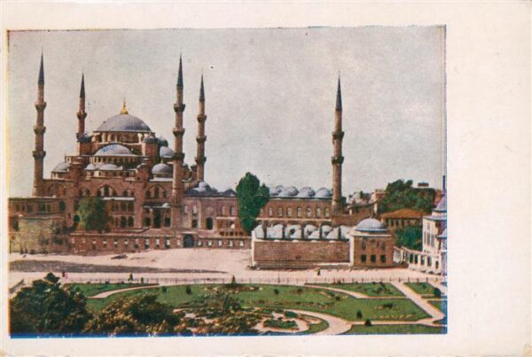 Istanbul Constantinopel TK The Mosque of Sultanahmet