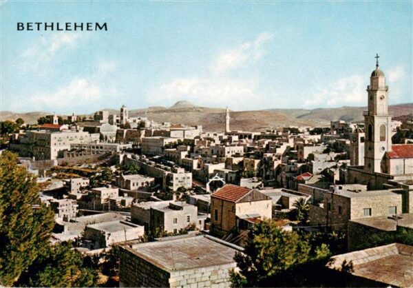 Bethlehem  Yerushalayim Israel Panorama