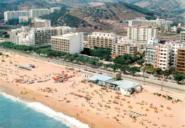 Calella de la Costa Calella de Mar ES Vista parcial aereo