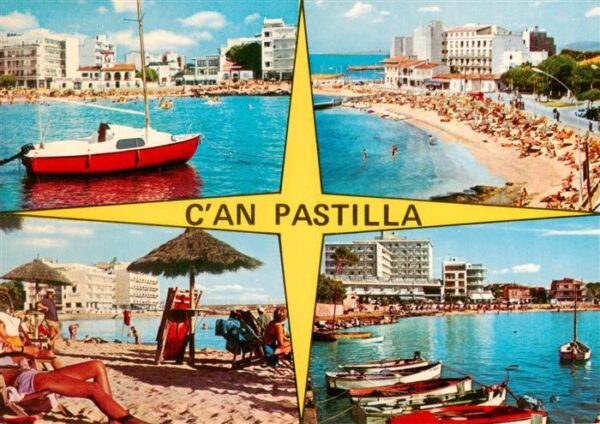 Can Pastilla Palma de Mallorca ES Strandpartien Bootsliegeplatz