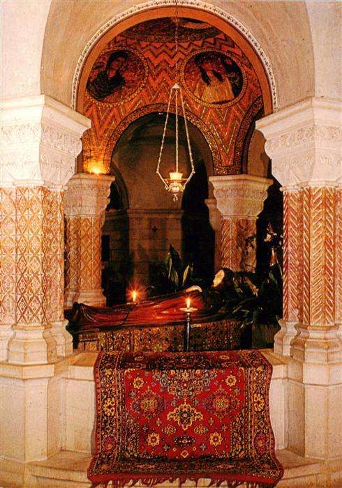 Jerusalem  Yerushalayim Israel Dormitio Shrine in the Crypt