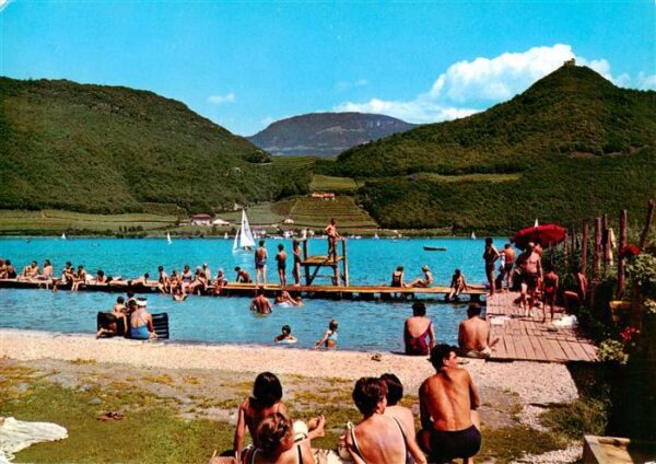 Kalterer See Suedtirol Strandbad