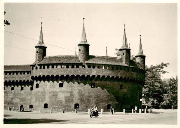 Krakow Krakau Barbakan